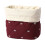 Multipurpose Bowknot Shape Cosmetic Bag Large Space Fabric-Red 1