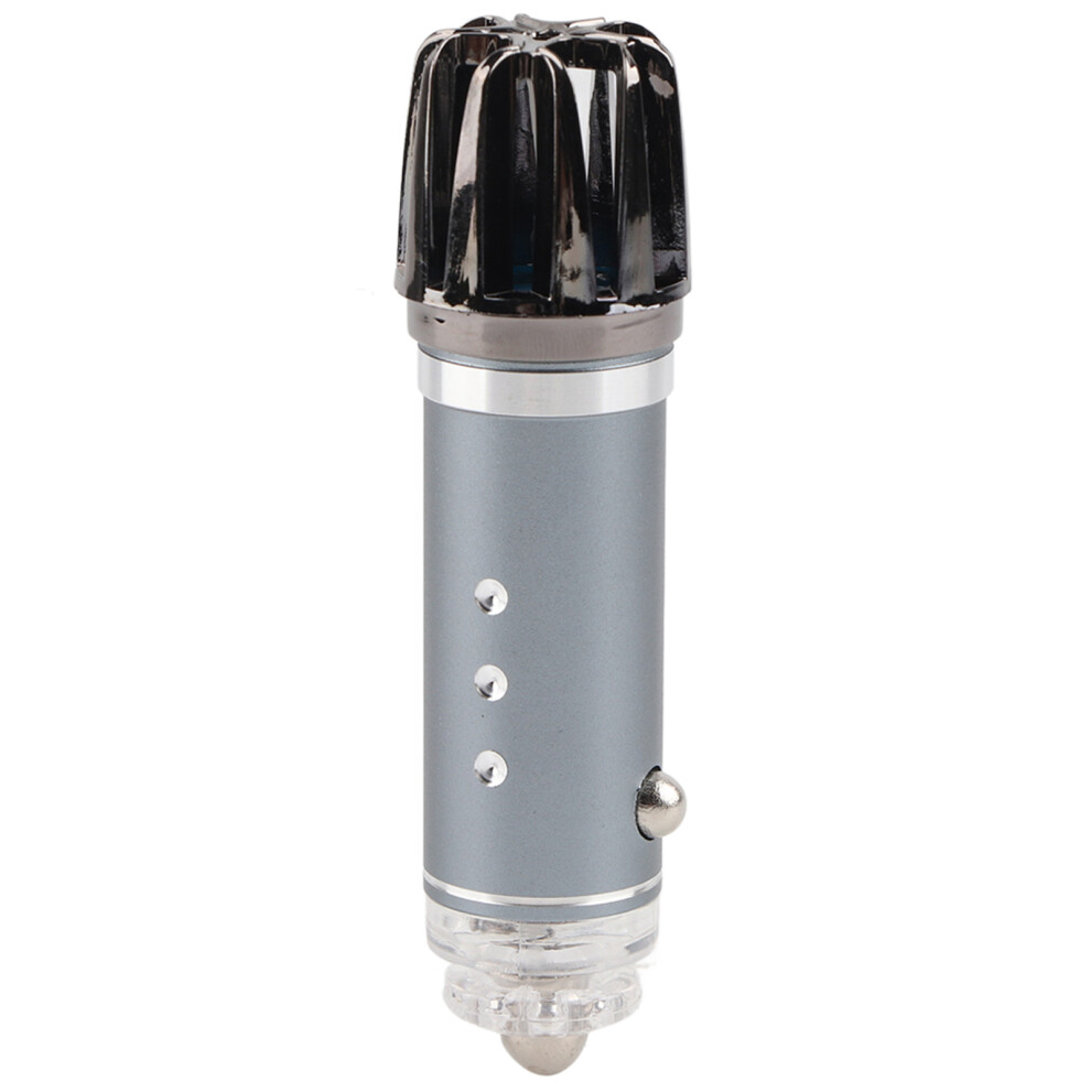 Fresh Car Companion, Ionic Air Purifier With Pulsed Oxygen Anion Technology, 12V Plug-In Car Deodorizer For Home And Auto, Eliminates Odors, Refreshes 9453559780281