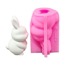 Hare Silicone Candle Molds Easy Demolding Temperature Resistant