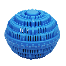 Detergent Free Laundry System, Eco Friendly Wash Ball With Infrared Ceramic Beads & Cold Water Efficiency (2PCS Blue)