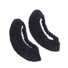 2 pairs of skate covers Elastic plush protectors for ice hockey and figure skating absorbent S for hockey skate accessories