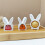 Hollow Rabbit Silicone Molds Easters Rabbits Molds Ornament 7