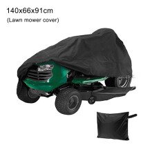 Stevige polyester Oxford-hoes, universele pasvorm, beschermhoes voor zitmaaiers en tuingereedschap, waterdichte grasmaaierhoes, veerkrachtig, duurzaam