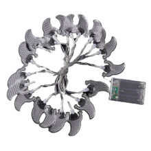 Luzes de fada em formato de aranha para decoração de Halloween, à prova d'água, com plugue e LEDs de 3 metros (11,8 pés), decoração externa de
