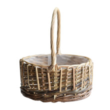 Paniers à fleurs à faire soi-même pour compositions florales de mariage, paniers décoratifs, paniers à fleurs tissés à la main faciles à