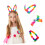 Rainbow Illuminated Headband Stuffed Rabbit Ear Hair Accessories 3