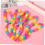 Rainbow Illuminated Headband Stuffed Rabbit Ear Hair Accessories 5