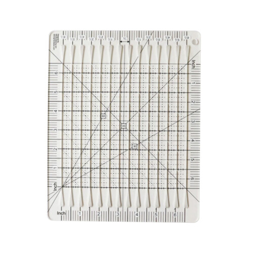 Règles pour bandes de patchwork, gabarits de patchwork avec graduation claire, indispensables pour le patchwork et les travaux manuels.