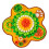 Flower Shape Dog Snuffle Mats For Mental Development Improve 1