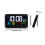 Multicolor LED Digital Alarm Clock With-H163H negative color 4