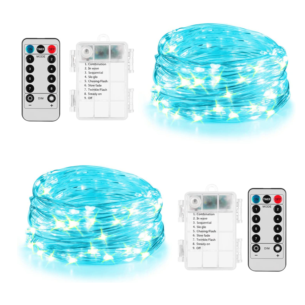 Enchanting String Lights for Christmas Gatherings, Cool to Touch IP65 Waterproof Rating, Remote Control Adjustable Brightness, Color Changing Fairy Li