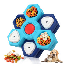 Kattenvoertraktatiepuzzelspeelgoed voor gezonde-vier ier feeder
