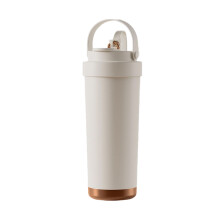 Ceramic Coated Insulated Stainless Steel-   Cream white