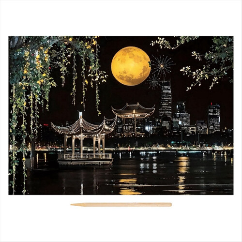 Handmade Accessories Adults Scratching Drawing Dec