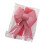 Glinsterende polyester strikornament kerstboom-Roze 1