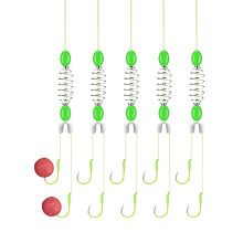 Fluorescent Hooks With Barbs Strong Bait Holder for Fishing Tackle 9