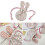 Secure Drawstring Closure Organiseer Rabbit Ears Floral-Blue 5