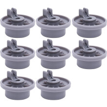 Dishwasher Lower Rack Wheel, Ultra Durable Premium Plastic Easy To Install Rollers for Bosch Gaggenau Thermador Kenmore, 2-Pack