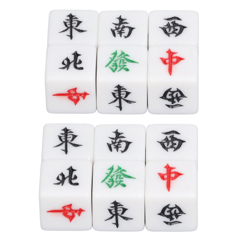 Μίνι Γούρια Mahjong, Ανθεκτικές & Πρακτικές Κινέζικες Χάντρες Mahjong για το Επόμενο