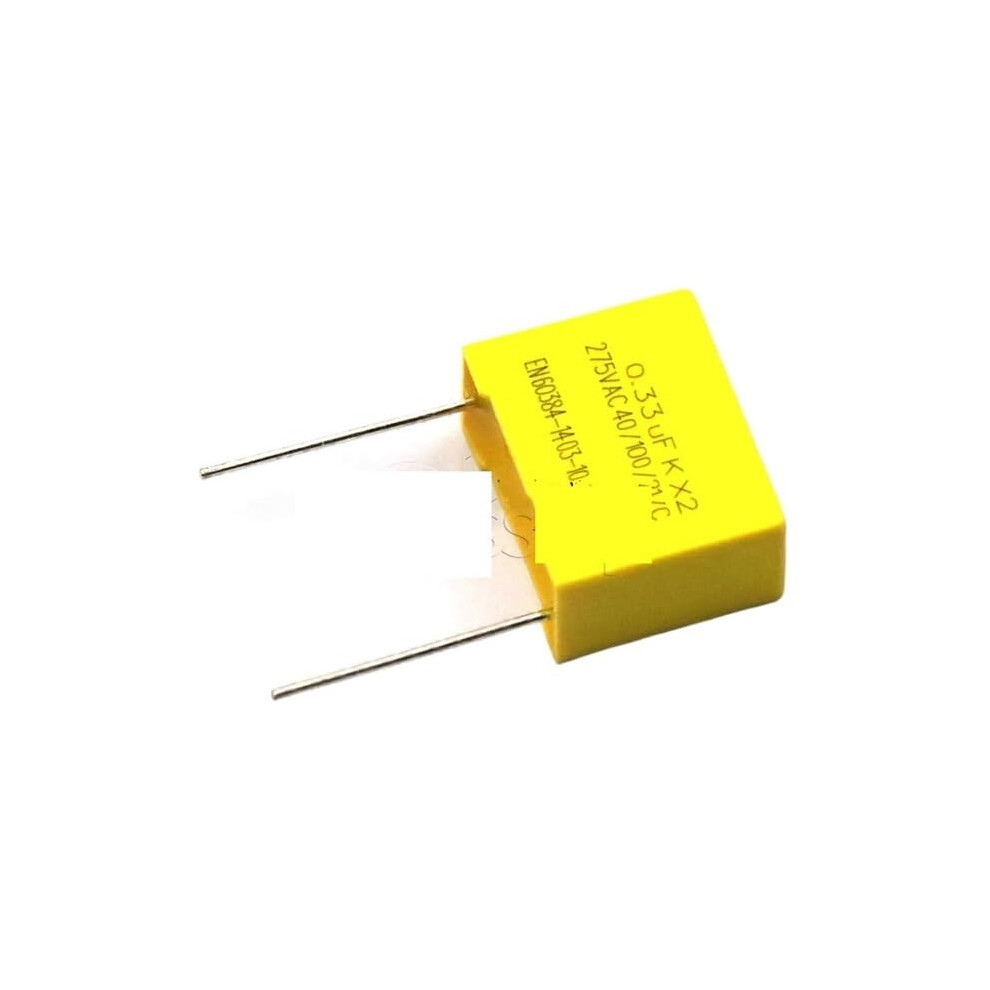 Capacitor X2 275V 0.33Uf 330Nf 334K Pin Distance 15Mm Capacitor (5 Pcs) Capacitance Meters Ref: 7562 9119770875310