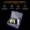 Clear Plastic Storage Case for Convenient Organization, Rectangular Box Containers with Transparent Design, Sturdy Plastic Construction for Small Item 4