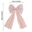 Oversized Chiffon Bowknot Christmas Tree Ornament For-White 3