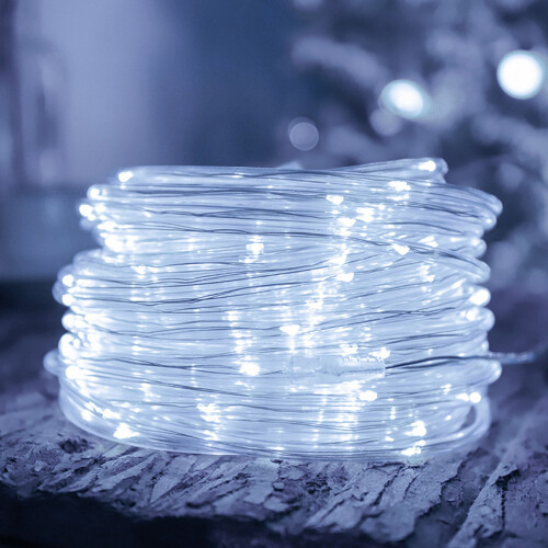 Flexible LED Rope Lights, 33ft 100 LED String Lights, USB Powered for Eco-Friendly Decoration 2