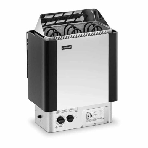 Poêle pour sauna - HELLOSHOP26 - 4,5 kW - 30 à 110 C - Unité de commande intégrée - 3 à 6 m³