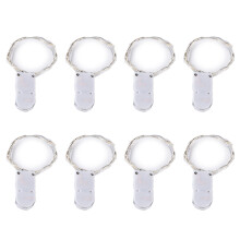 Dreamy Decorations, Waterproof Battery Operated, Extra Luminous 20 LED String Lights, Sturdy and Bendable for Indoor Outdoor DIY Functions, Adds Charm