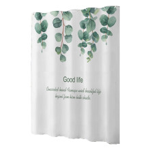 Stylish Bathroom Decor, Waterproof Fabric Superior-quality Polyester, Digital Printing Technology, Machine Washable with Reinforced Shower Ring Holes