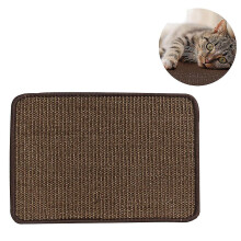 Kloreunderlag i naturlig sisal, giftfri møbelbeskytter for katter med sklisikkert design for bruk i flere scener