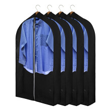 Housses de protection respirantes pour vêtements, housses à fermeture éclair résistantes pour costumes, grande capacité de rangement, pour