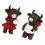 Figurine de vache des Highlands pour décorations d'étagères de 1