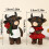 Figurine de vache des Highlands pour décorations d'étagères de 3