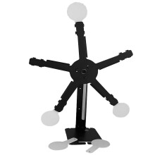 Rotating Target Magnetic Five Ferris Wheel Target Adjustable Resetting Portable Backyard Practice Tool For Women Adults