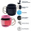 Foot Loops, Cable Pull with D Rings, Ankle Straps, Leg Cuffs, 2 Black Ref: 7596 5