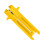 Plastic Rose Thorn Remover Tool Quick Safe Flower-Yellow 1