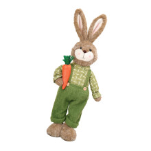 Figurines de lapins en paille, Statues de lapin pour-Vert