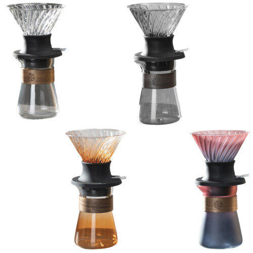 Cold Brew Coffee Maker with Detachable Silicone Base Gradient-D 2