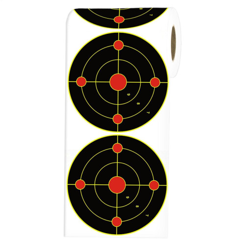 Splatter Target, Splatter Burst Area Targets, 100 Sheets Fluorescent yellow Ref: 8622