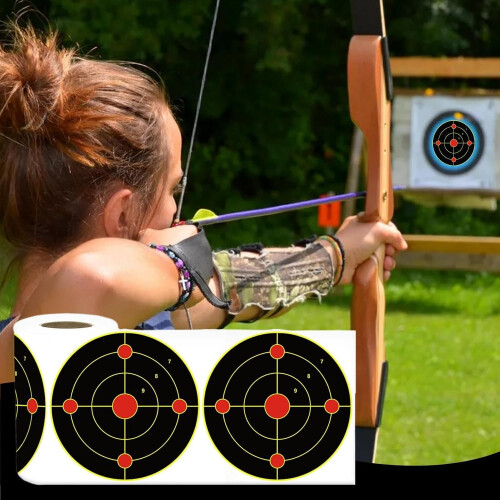 Splatter Target, Splatter Burst Area Targets, 100 Sheets Fluorescent yellow Ref: 8622 1