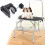 Durable Grooming Table Clip Secures Suspension Rods Rope-Silver 6