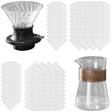 Coffee Filter Cup with Silicone Base Coffee Maker Set Modern-A