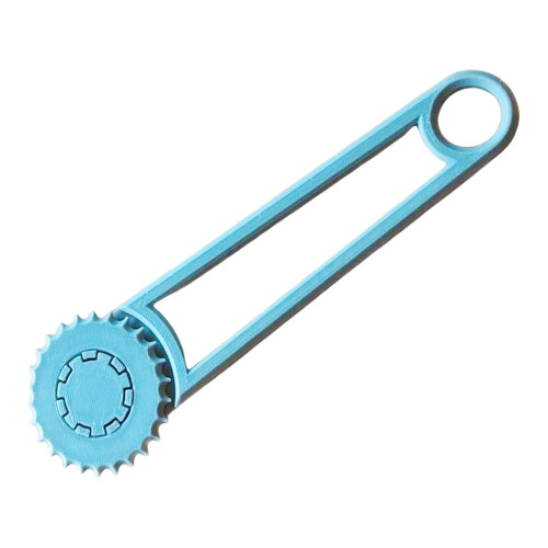 Rotary Perforations Cutter for Packaging Scrapbooking-Blue