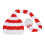 Baby Weihnachten Strickmütze Langschwanzform 10