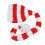 Baby Weihnachten Strickmütze Langschwanzform 7