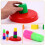 Bunte Sport Ring Werfen Spiel Set Kinder Stapel 6