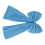 Oversized Chiffon Bowknot Decoration Reusable Fabric-Blue 1