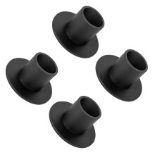 Iron Metal Taper Candle Holders Candlestick Holders,Retro-Black