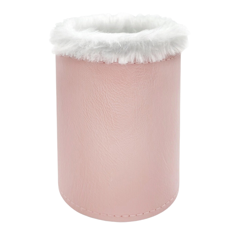 Compact Light Eyewear Case PU Leather Easy Carry Solution-Pink